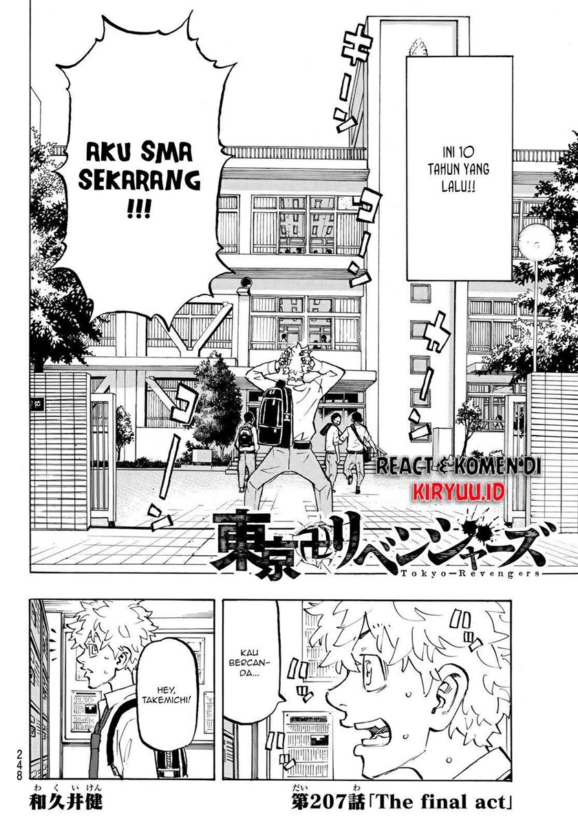 Tokyo卍Revengers Chapter 207 Gambar 3